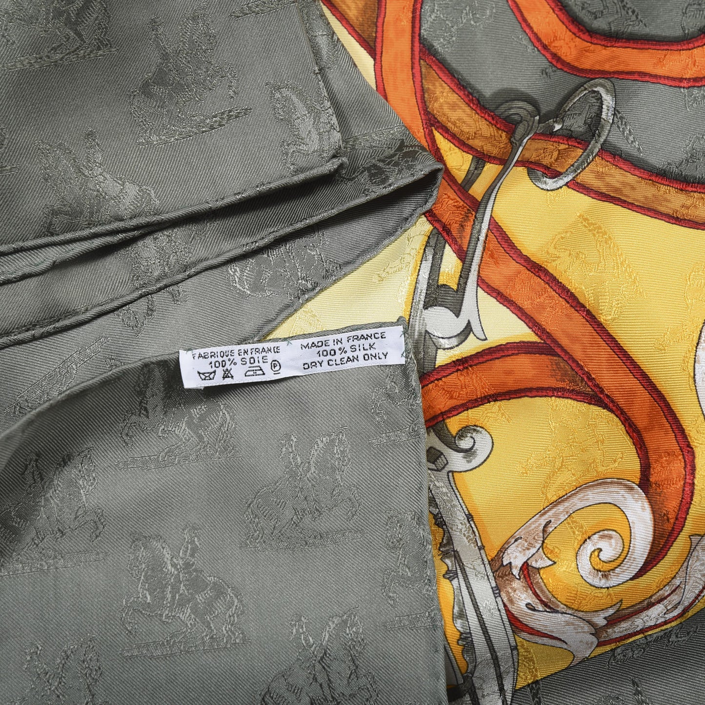 Silk L'Instruction Du Roy Scarf 90