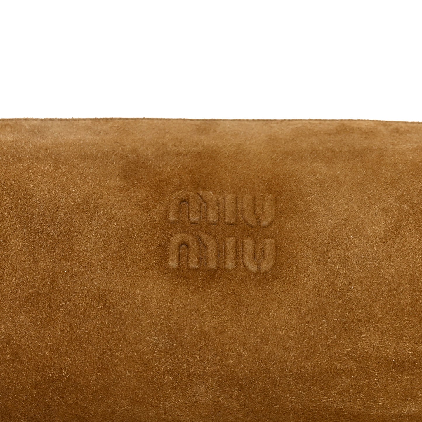 Suede Pouch Olive Green