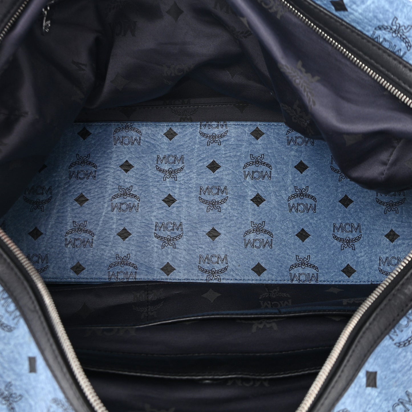 Visetos Medium Traveler Weekender Duffle Bag Blue Black