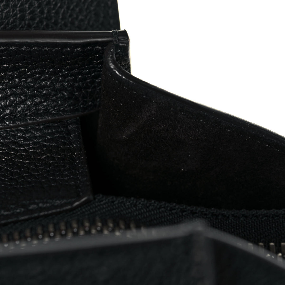 Celine Drummed Calfskin Mini Luggage Black 13 of 13