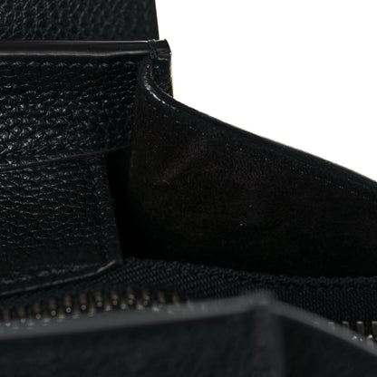 Celine Drummed Calfskin Mini Luggage Black 13 of 13