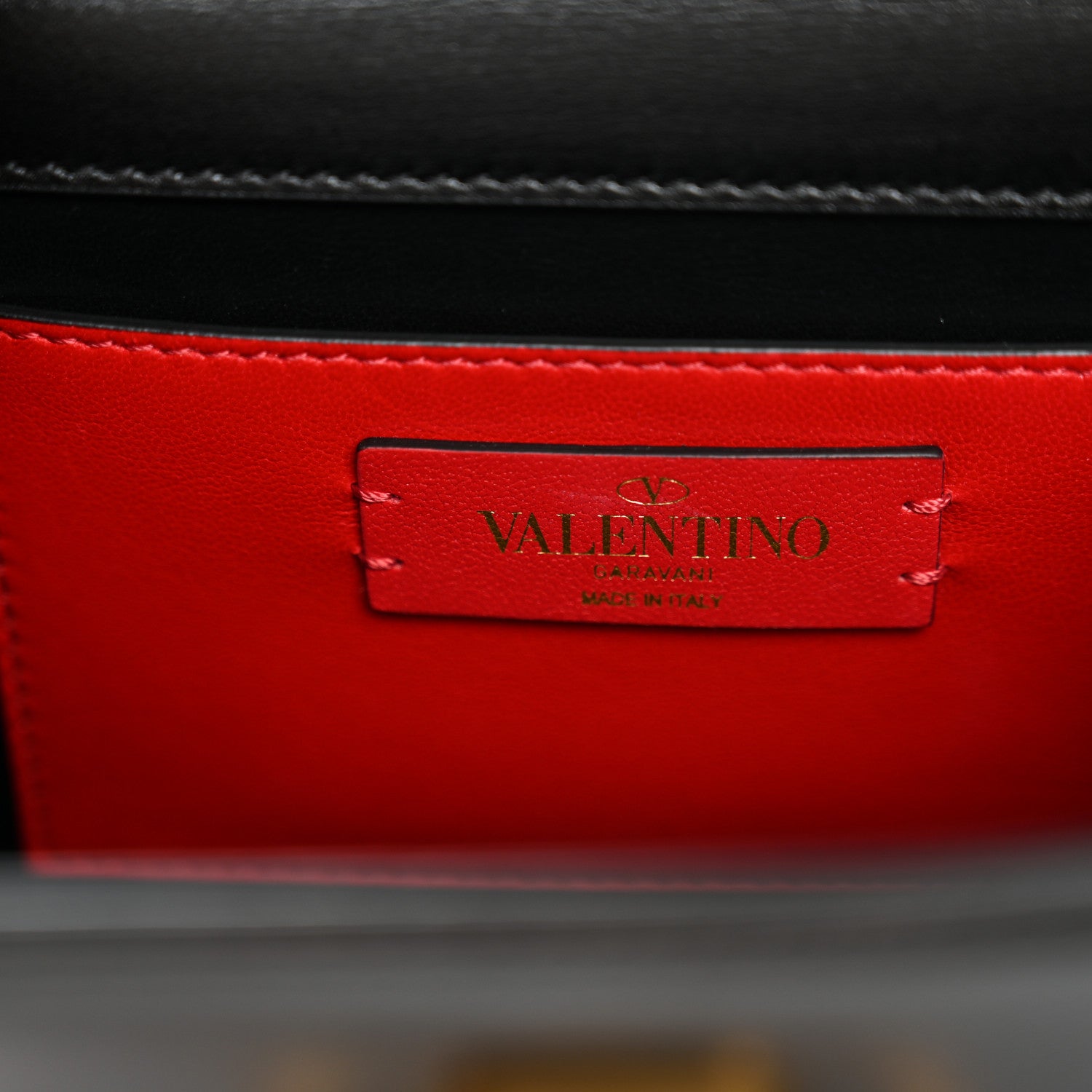 Valentino Garavani Calfskin Mini VSling Top Handle Bag Black 5 of 9