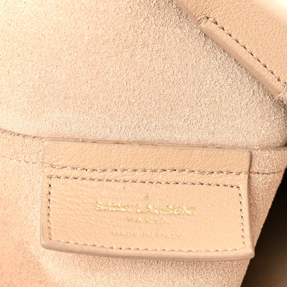 Saint Laurent Calfskin Large Shopping Tote Dark Beige 6 of 12
