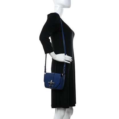 Givenchy Sugar Goatskin Obsedia Shoulder Bag Navy 3 of 15