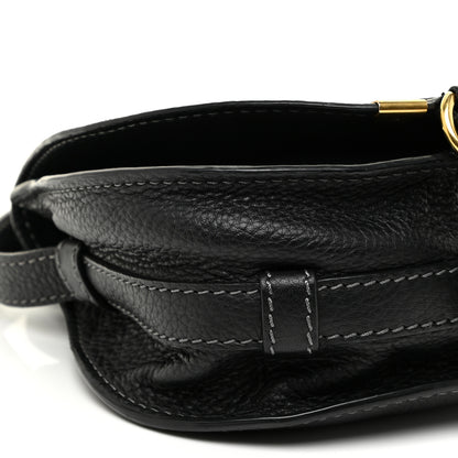 Chloe Calfskin Mini Marcie Round Crossbody Bag Black 10 of 13