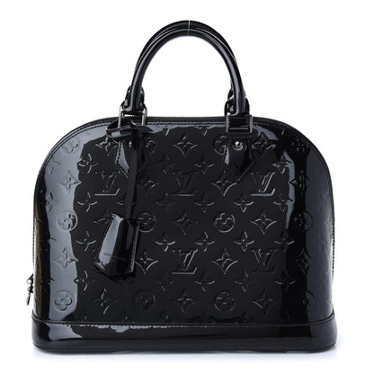 Louis Vuitton Vernis Alma PM Noir Magnetique 1 of 8