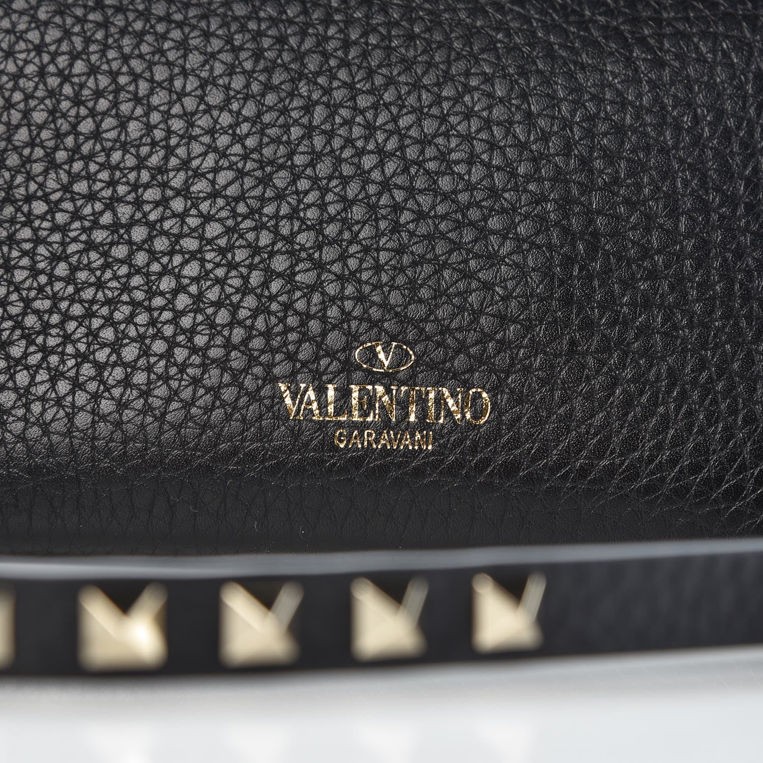 Valentino Garavani Vitello Mini Rockstud Crossbody Bag Black 10 of 10