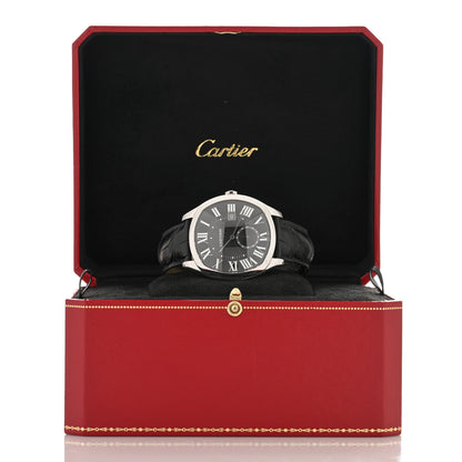 Cartier Stainless Steel Alligator 41mm Drive De Cartier Automatic Watch Black 5 of 5