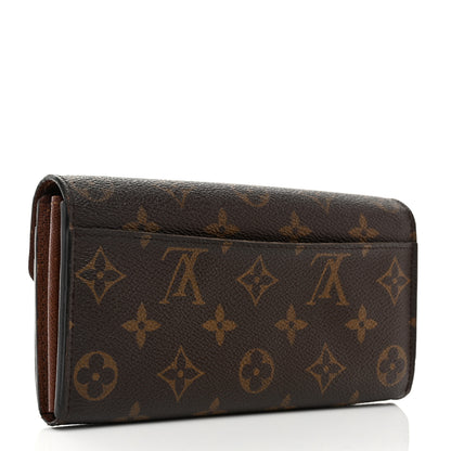 Louis Vuitton Monogram Sarah Wallet NM 3 of 10