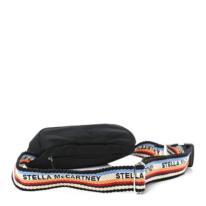 Stella McCartney Eco Padded Nylon Logo Falabella Bum Bag Black Multicolor 3 of 8