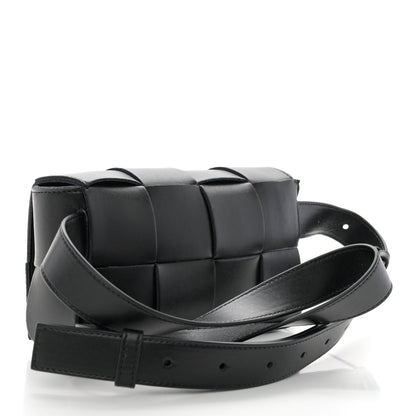 Bottega Veneta Nappa Maxi Intreccio The Belt Cassette Bag Black 3 of 9