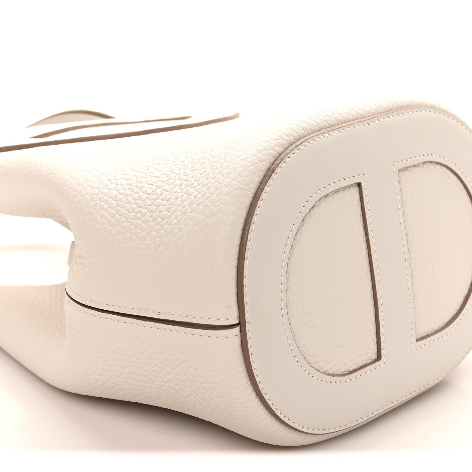 Hermes Taurillon Clemence Swift In-The-Loop 18 Bag Gris Pale 9 of 10