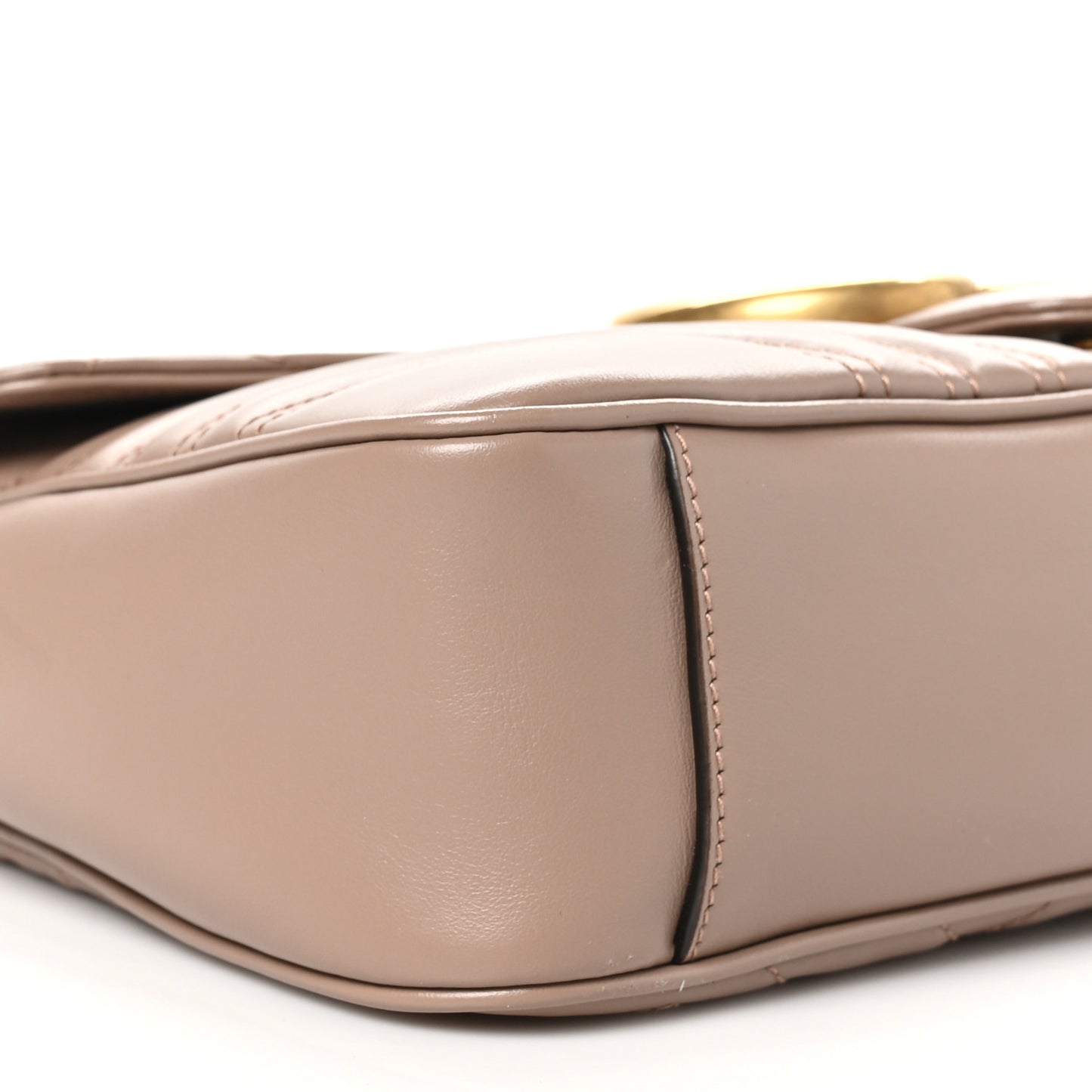 Calfskin Matelasse Medium GG Marmont Shoulder Bag Porcelain Rose