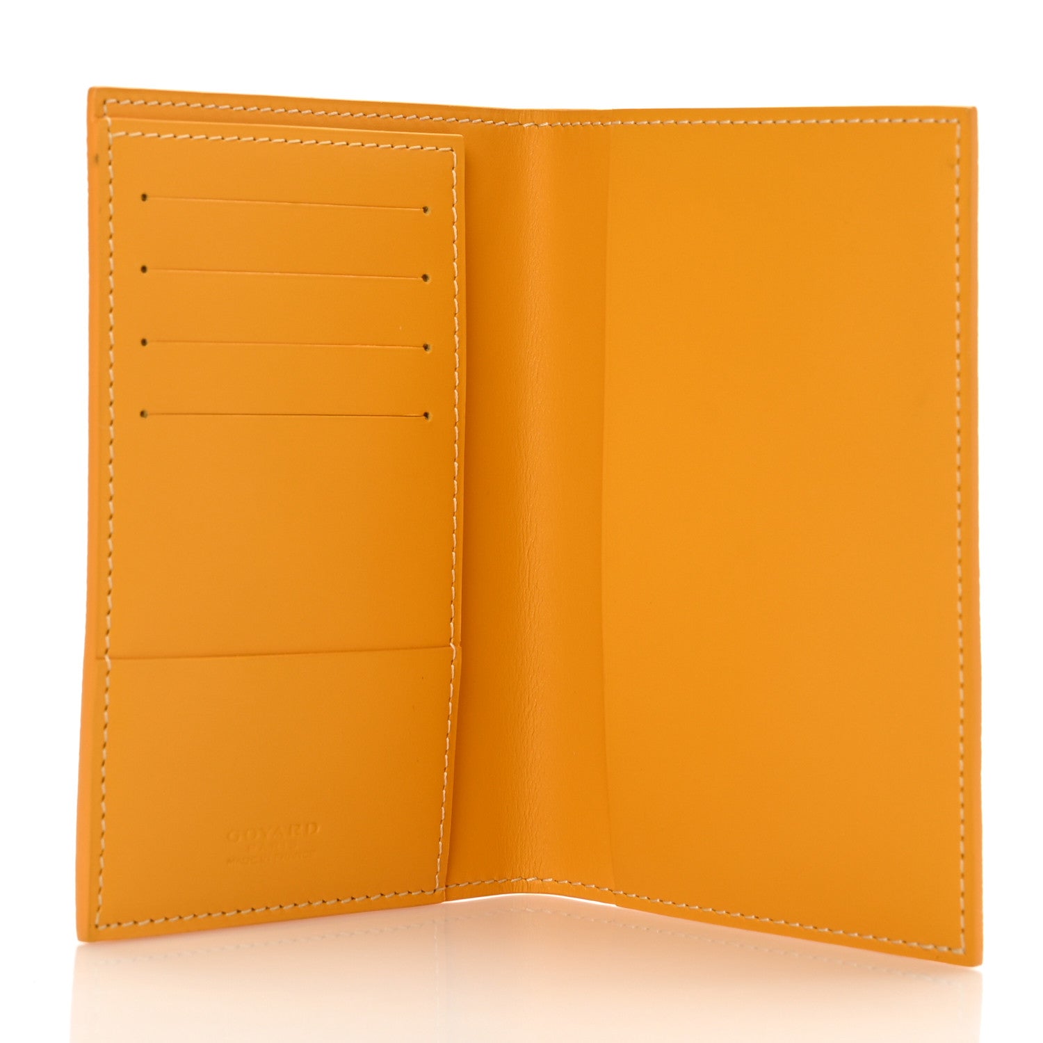 Goyard Goyardine Passport Wallet Yellow 4 of 6