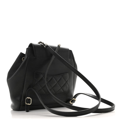 Chanel Caviar Quilted Business Affinity Backpack Black 3 of 12