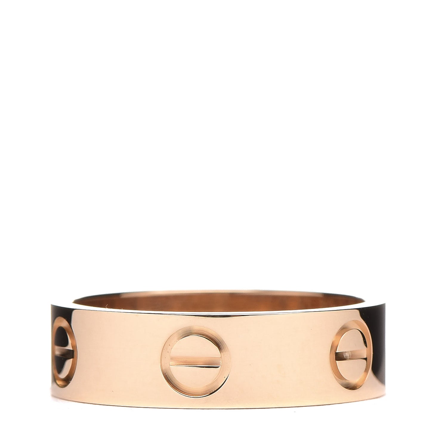 18K Yellow Gold 5.5mm LOVE Ring 53 6.25