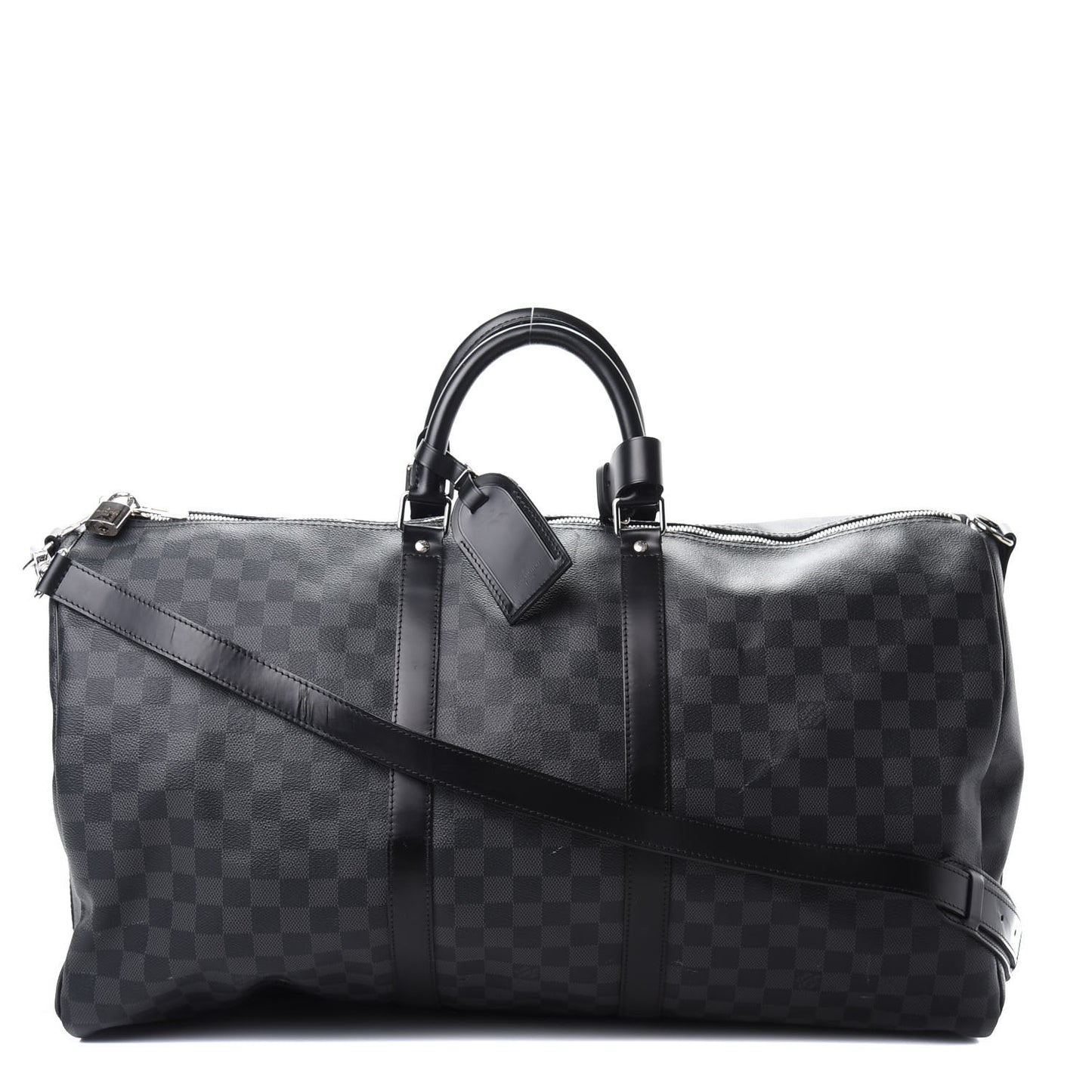 Damier Graphite Keepall Bandouliere 55