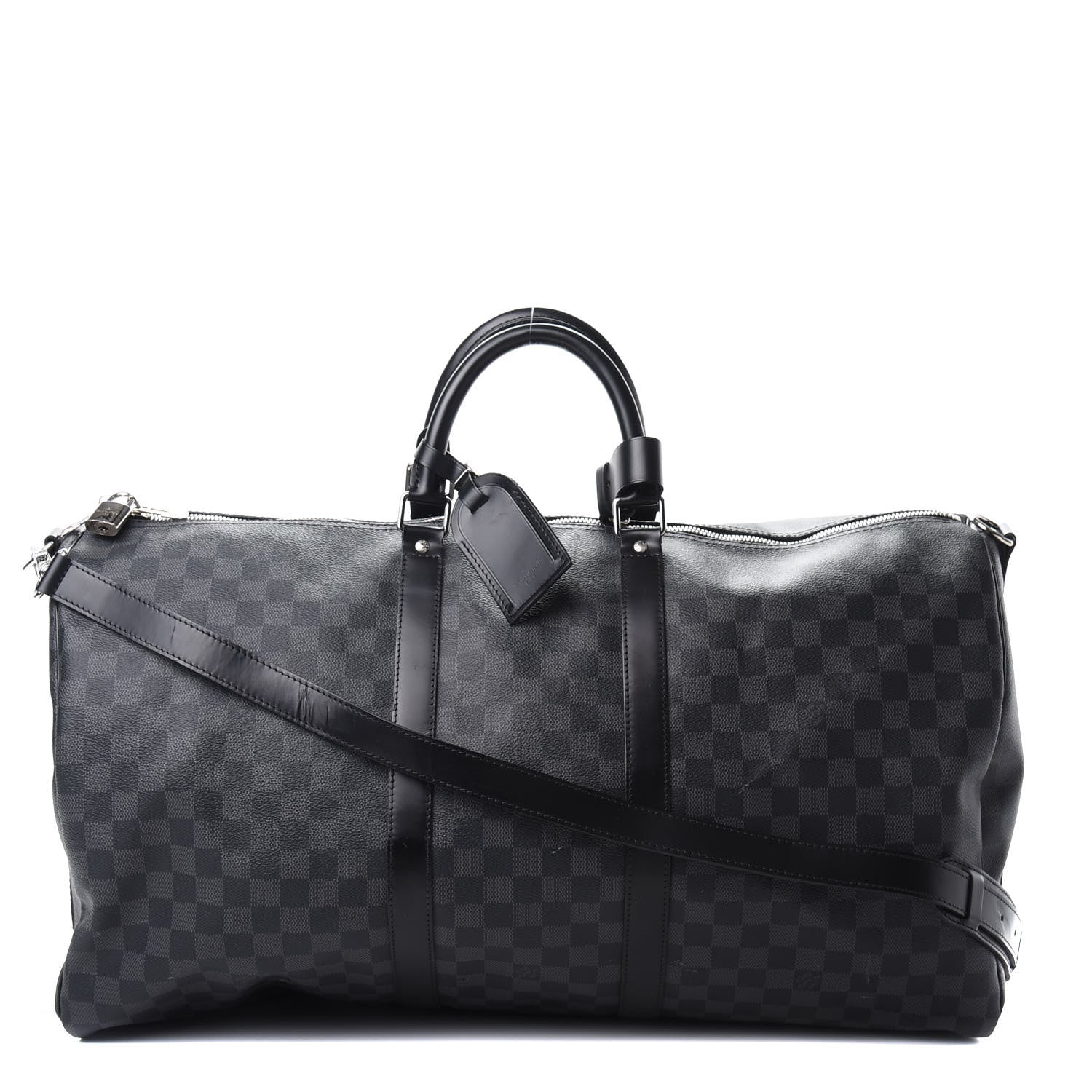Louis Vuitton Damier Graphite Keepall Bandouliere 55 1 of 21