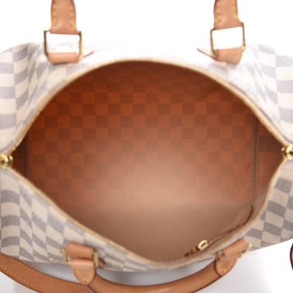 Louis Vuitton Damier Azur Speedy Bandouliere 30 6 of 19