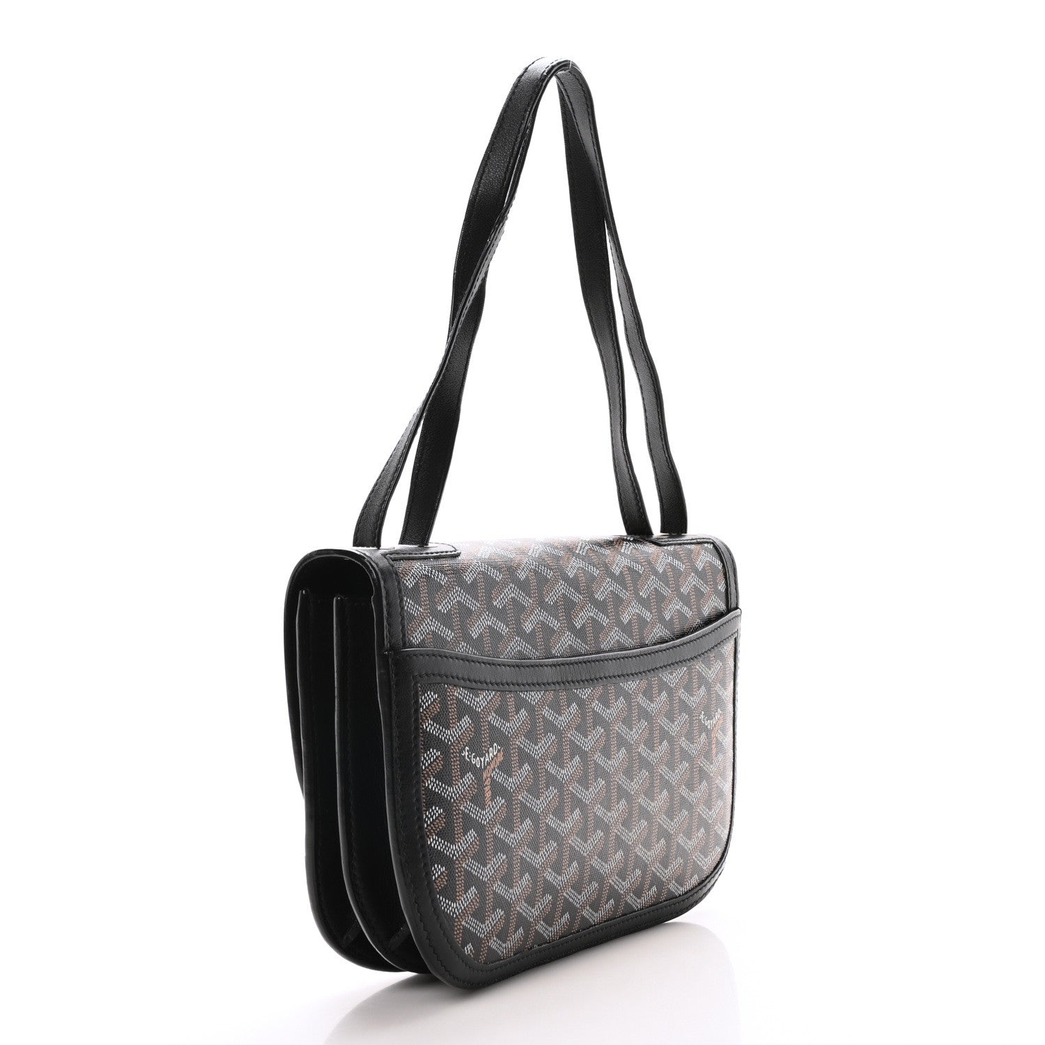 Goyard Goyardine 233 PM Shoulder Bag Black 3 of 13