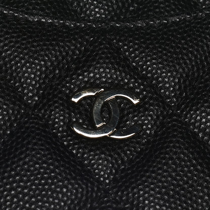 Chanel Caviar Quilted Classic iPhone Pouch Black 8 of 9