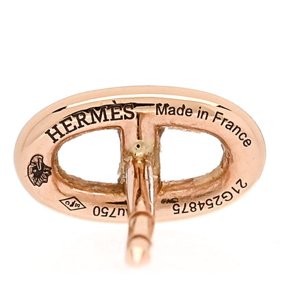 Hermes 18K Rose Gold TPM Farandole Stud Earrings 4 of 4