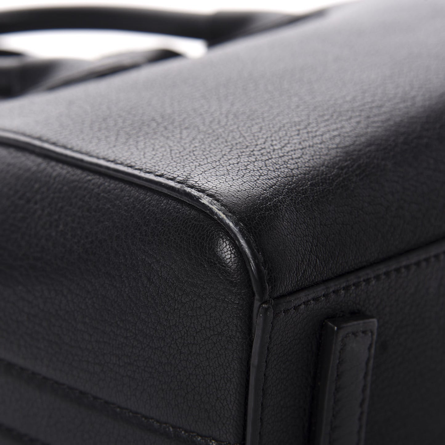 Sugar Goatskin Mini Antigona Black