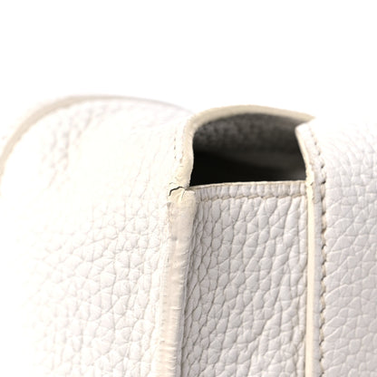 Hermes Taurillon Clemence Steve 35 White 13 of 15