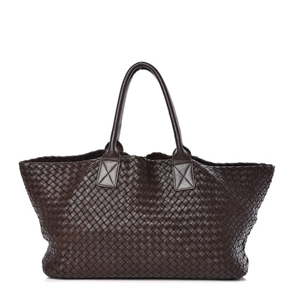 Bottega Veneta Nappa Intrecciato Medium Cabat Ebano 1 of 19