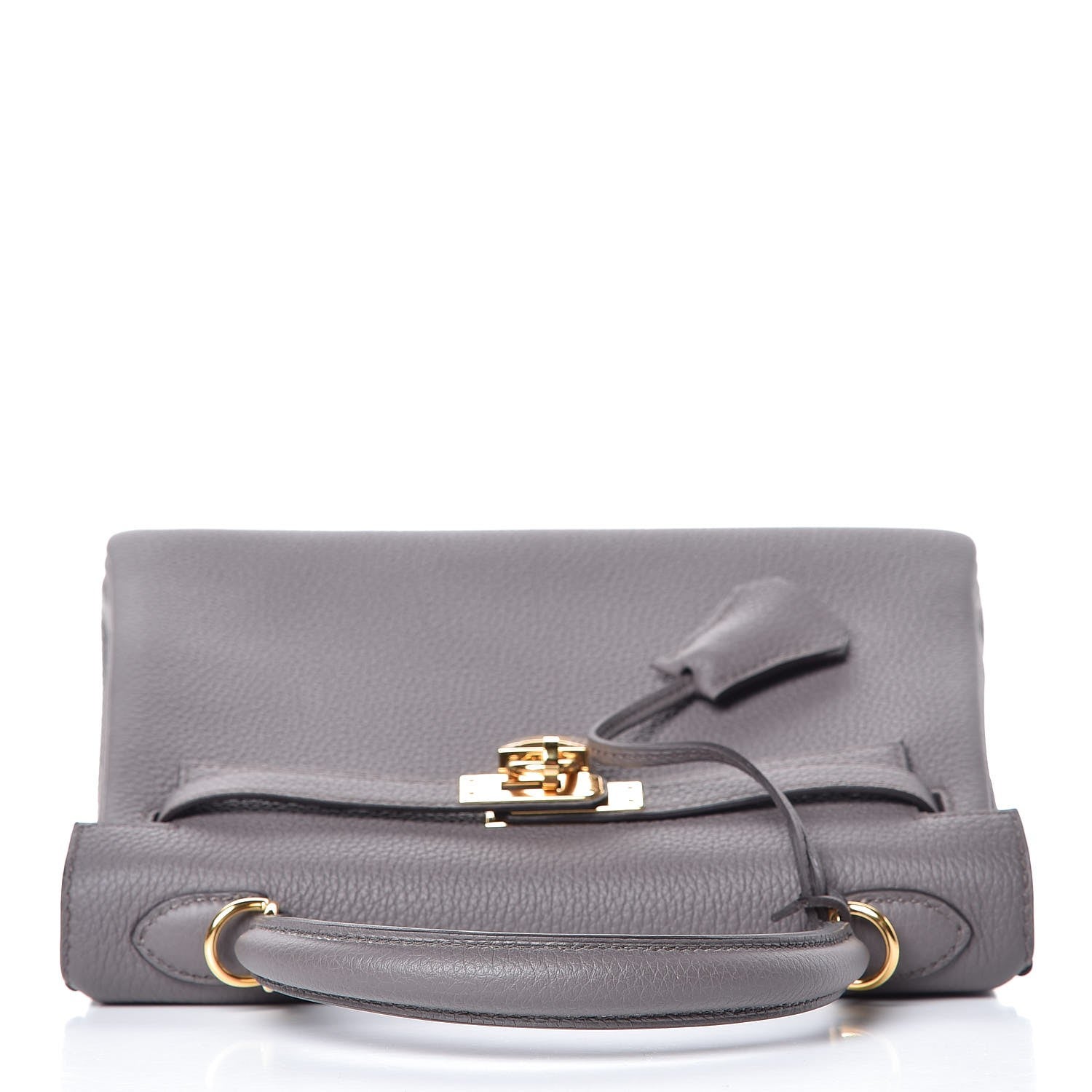 Hermes Togo Kelly Retourne 25 Etain 7 of 35