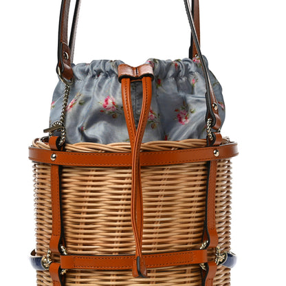 Gucci Wicker Bucket Bag Natural 10 of 12