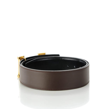 Hermes Box Chamonix 42mm Constance 2 Belt 90 Black Chocolate 3 of 8