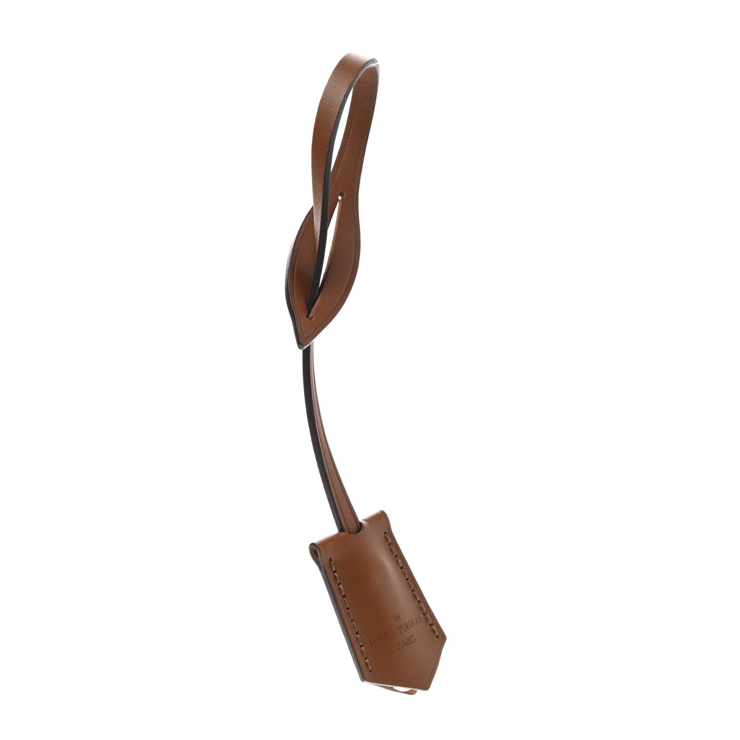 Louis Vuitton Calfskin Clochette Key Bell Holder Dark Brown 1 of 4