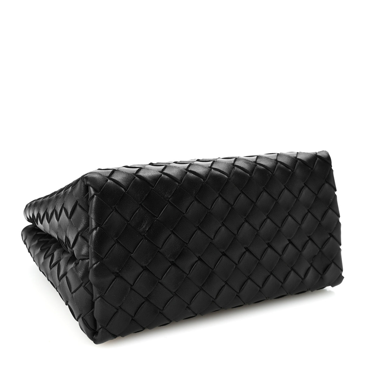 Bottega Veneta Nappa Intrecciato Small Andiamo Shoulder Bag Black 4 of 9
