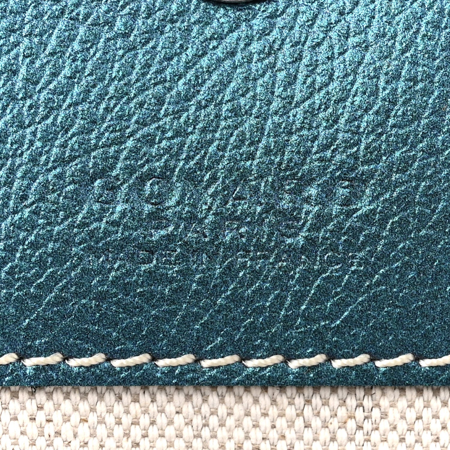 Goyard Iridescent Goyardine Saint Louis PM Pearly Blue 7 of 11