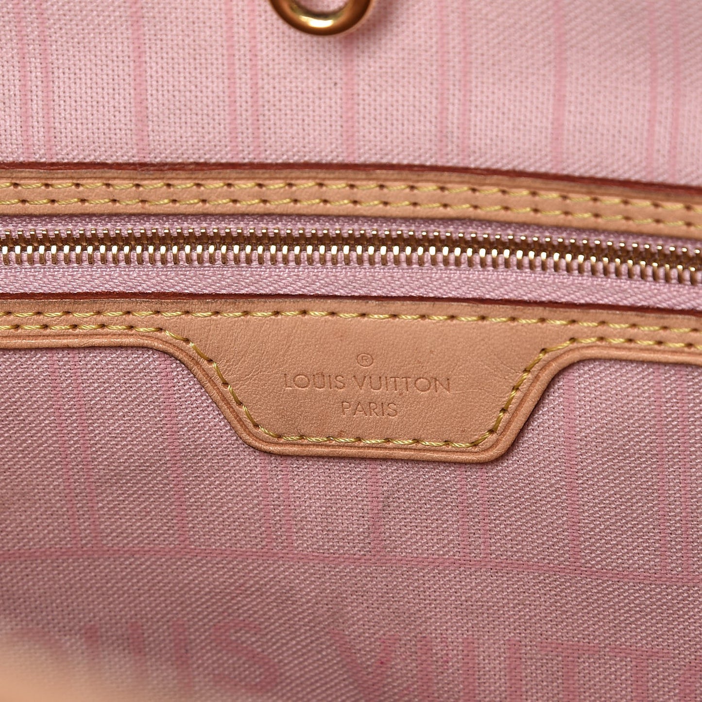 Damier Azur Neo Neverfull MM Rose Ballerine