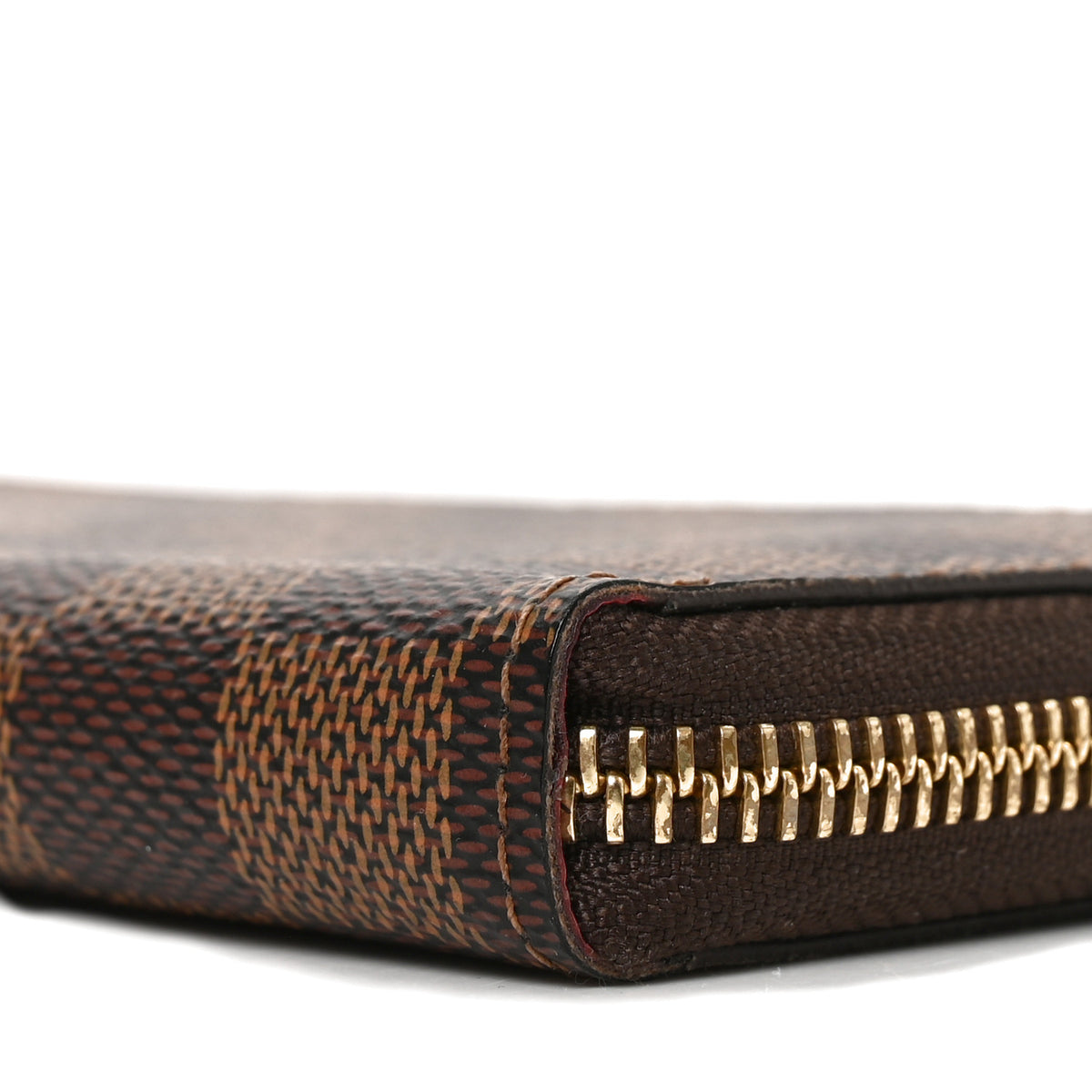 Louis Vuitton Damier Ebene Clemence Wallet Cherry 6 of 8