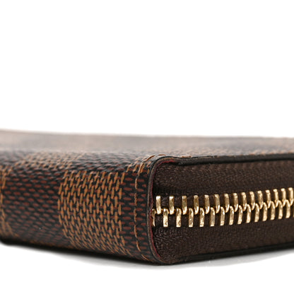 Louis Vuitton Damier Ebene Clemence Wallet Cherry 6 of 8