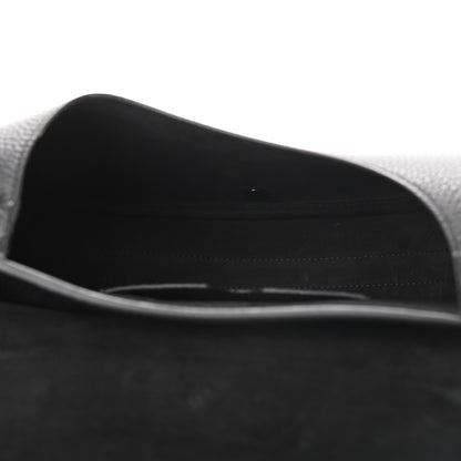 Christian Dior Grained Calfskin Medium Bobby Flap Black 5 of 9