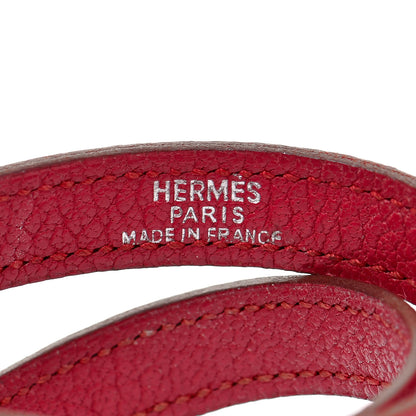 Hermes Swift Kelly Double Tour Bracelet M Rouge Garance 5 of 10