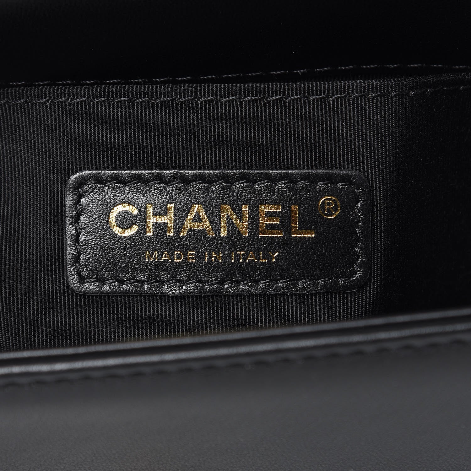 Chanel Lambskin Chevron Quilted Small Boy Flap Black 6 of 12