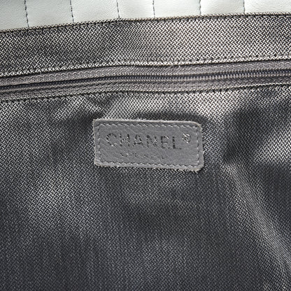 Chanel Lambskin Vertical Quilted Large Mademoiselle Tote Light Green 5 of 23