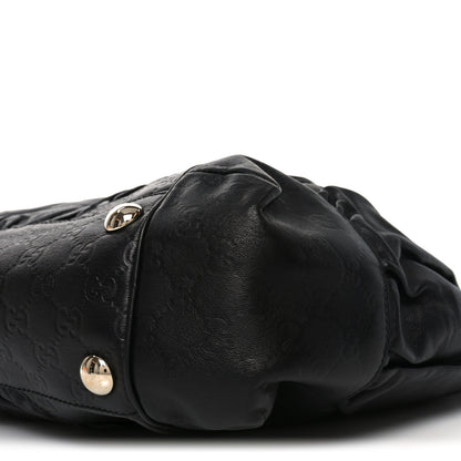 Gucci Calfskin Guccissima Full Moon Tote Black 11 of 11