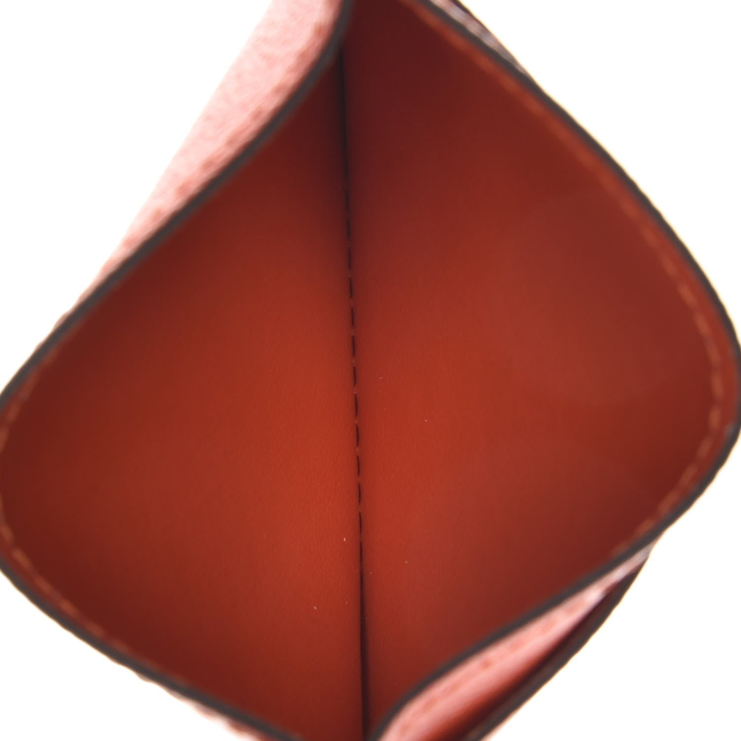 Louis Vuitton Calfskin Jeanne Wallet Insert Piment 5 of 6