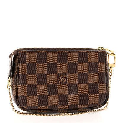 Louis Vuitton Damier Ebene Mini Pochette Accessories 3 of 8
