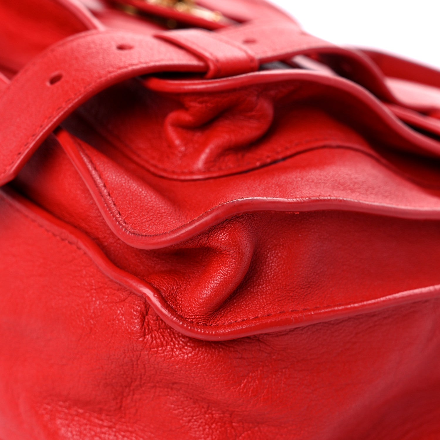 Proenza Schouler Lambskin Medium PS1 Satchel Bright Red 9 of 19