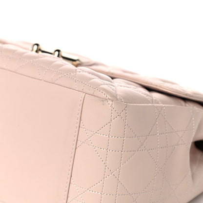 Christian Dior Lambskin Cannage Large Miss Dior Flap Rose Poudre 9 of 15