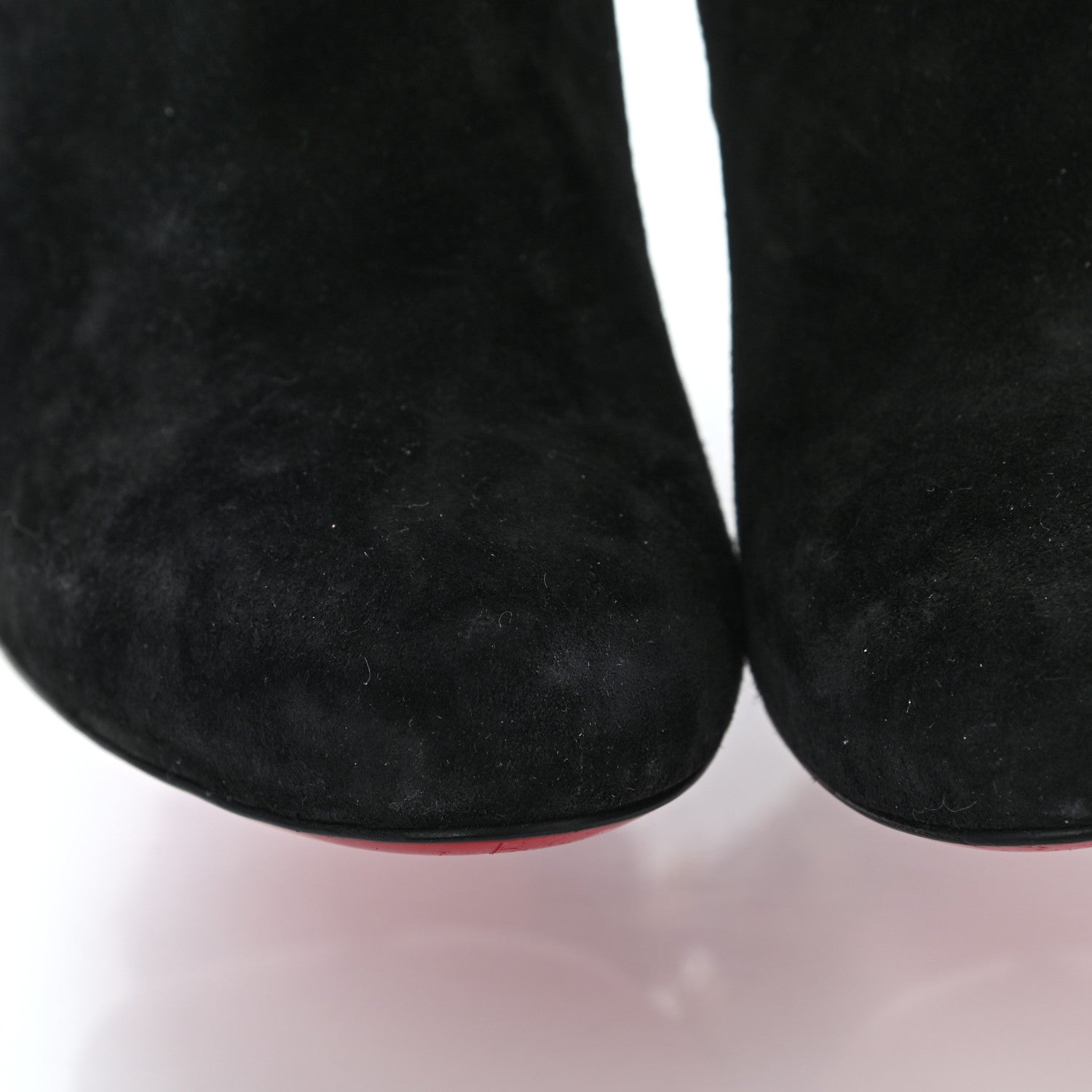 Christian Louboutin Veau Velours Galobella 100 Booties 37 Black 6 of 13