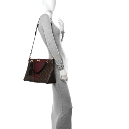 Louis Vuitton Monogram V Tote MM Bordeaux 2 of 10