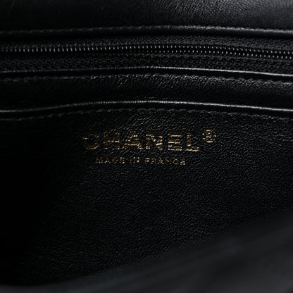 Chanel Lambskin Quilted Mini Coco Charms Rectangular Flap Black 6 of 10